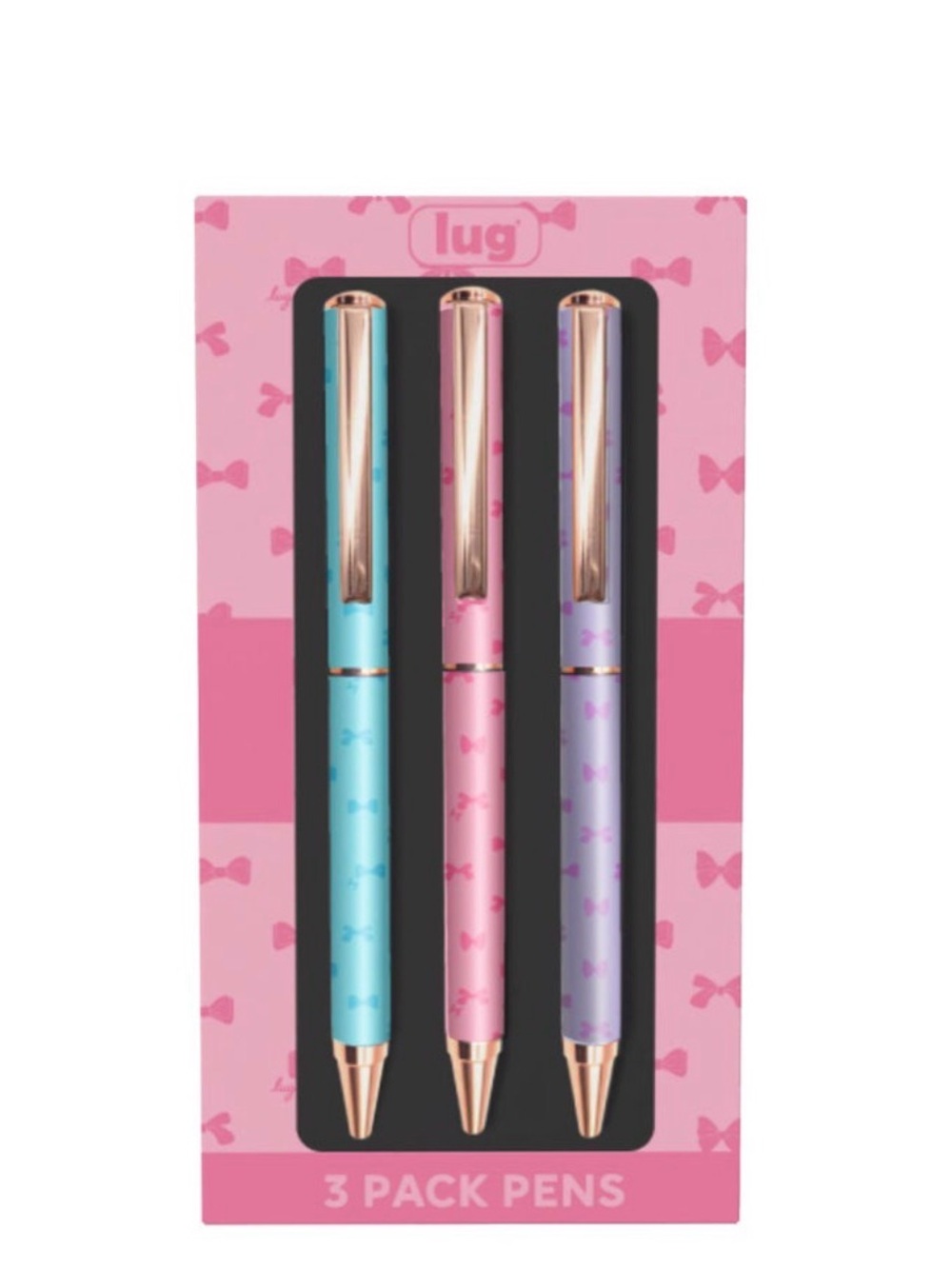 Lug Scribble Pens - 3pk - Bows NIB